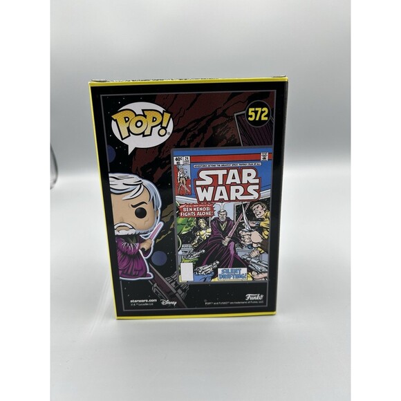 Funko Pop! Star Wars Anakin Skywalker #281 Walgreens | Ben Kenobi #572 Target Ex - Picture 5 of 14